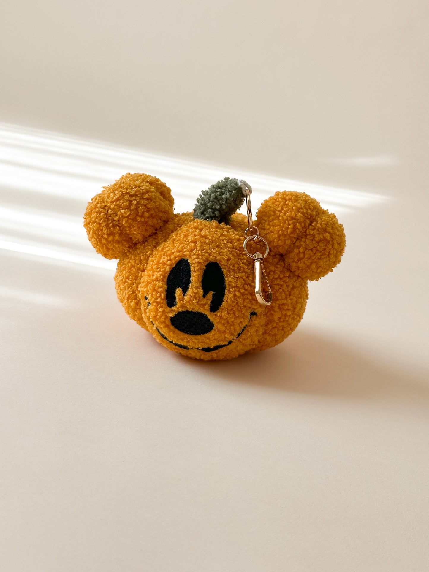 Pumpkin Bag Charm 25’ (double sided) *READY TO SHIP