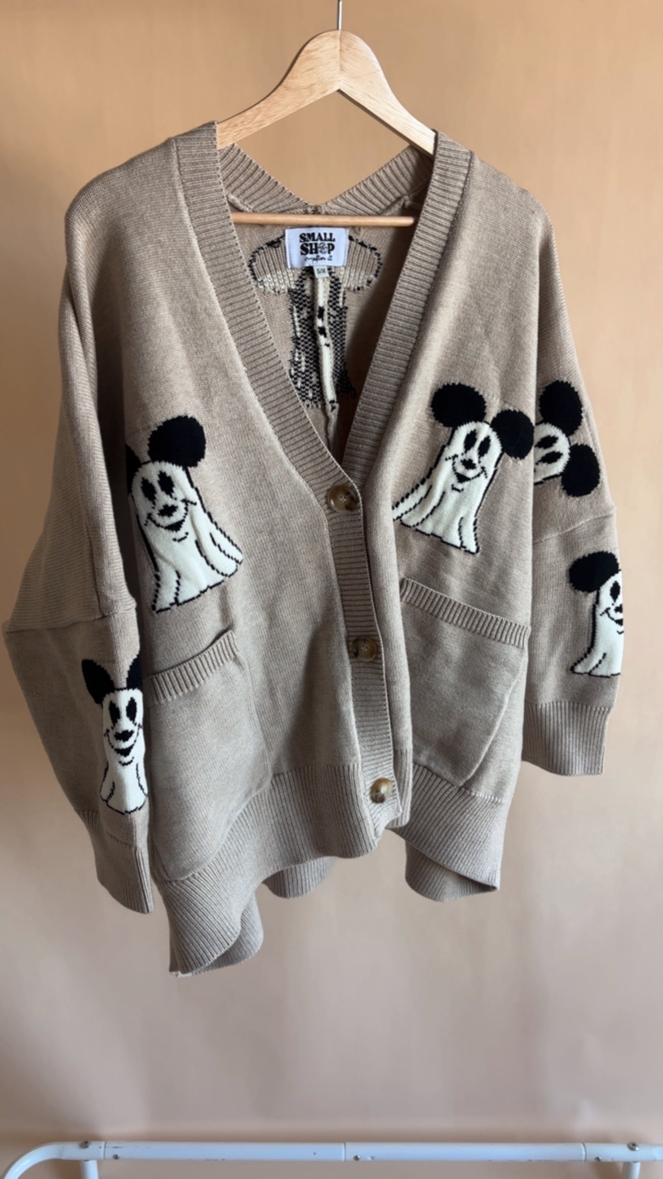Ghostie VERY Oversized Cardigan *READY TO SHIP
