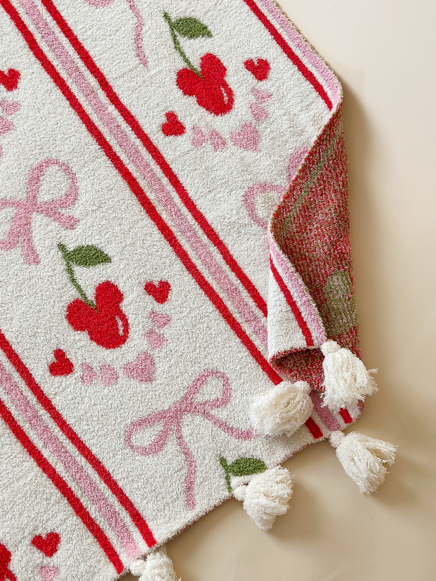 The Cherry Blanket *READY TO SHIP
