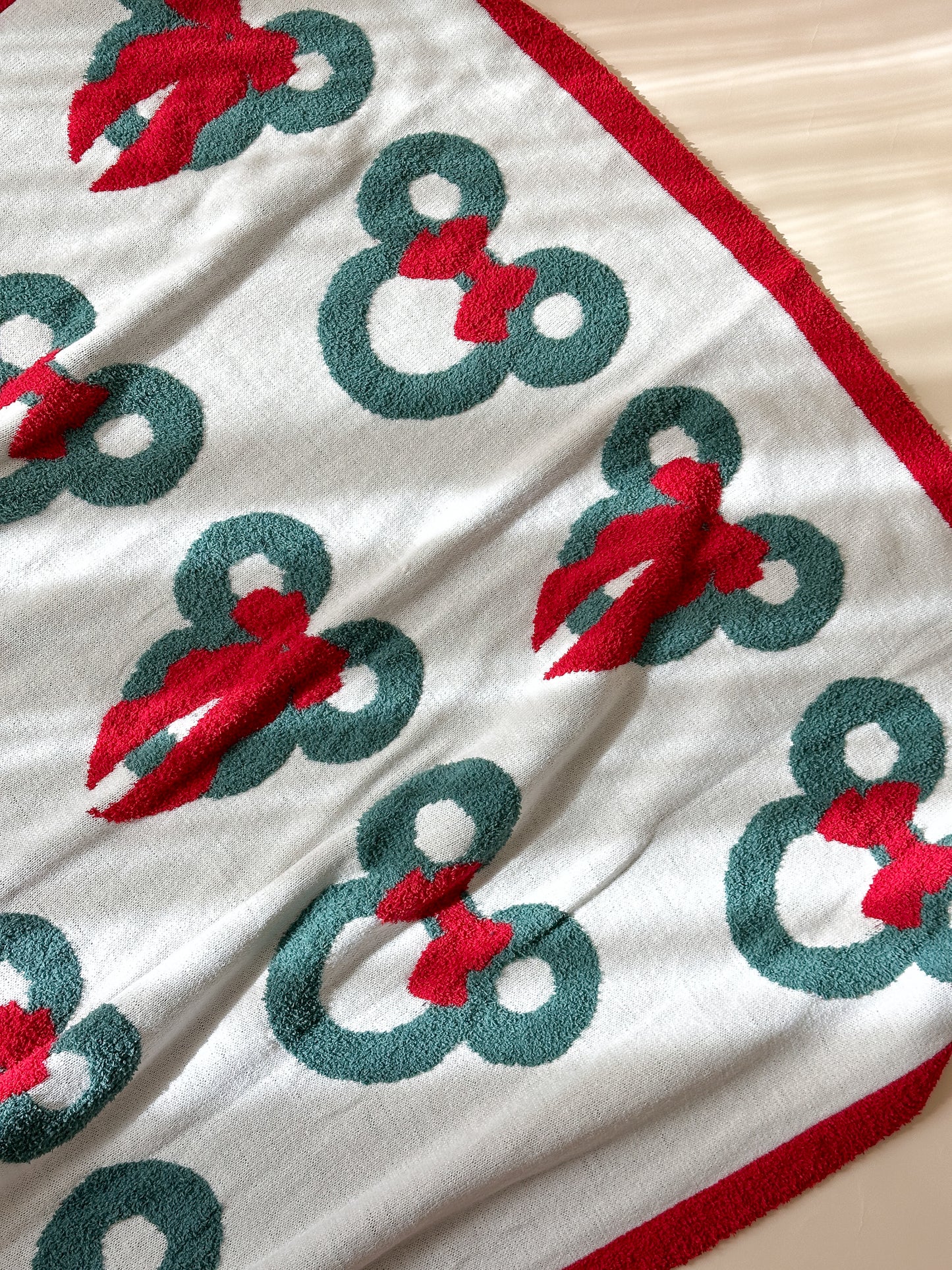 Wreath Blanket *READY TO SHIP