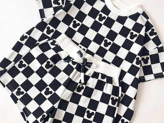 Checkered Boxy Set *READY TO SHIP