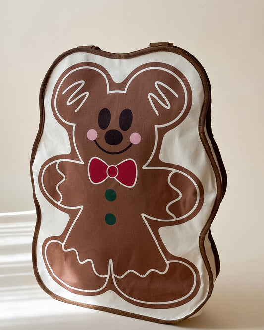 GINGERBREAD TOTE BAG *READY TO SHIP