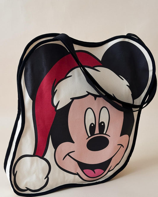 SANTA TOTE BAG *READY TO SHIP