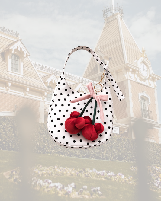Cherry Bow Key Chain *READY TO SHIP (bag not included)