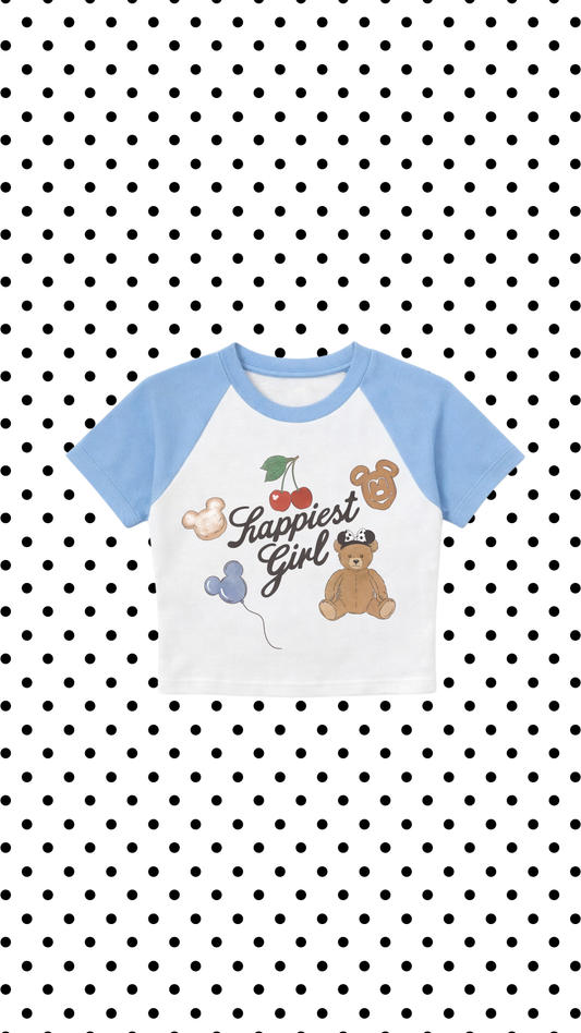 Happiest Girl Adult Baby Tee *READY TO SHIP