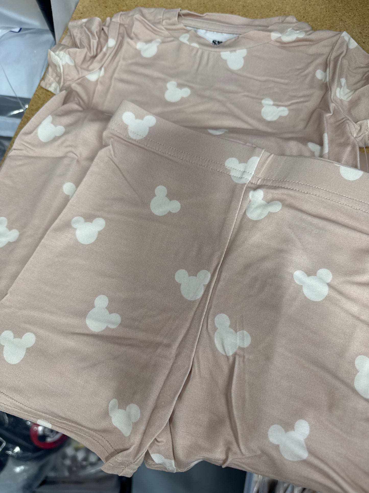 Neutral Summer Short PJs *READY TO SHIP