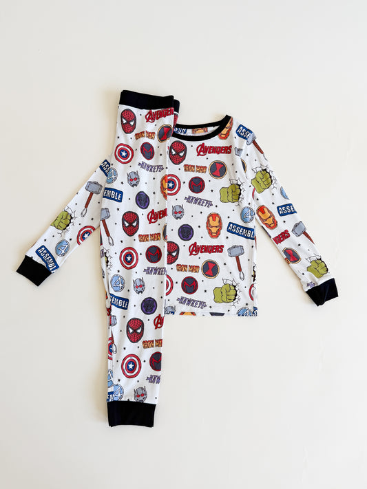 Superheroes Pajamas *READY TO SHIP