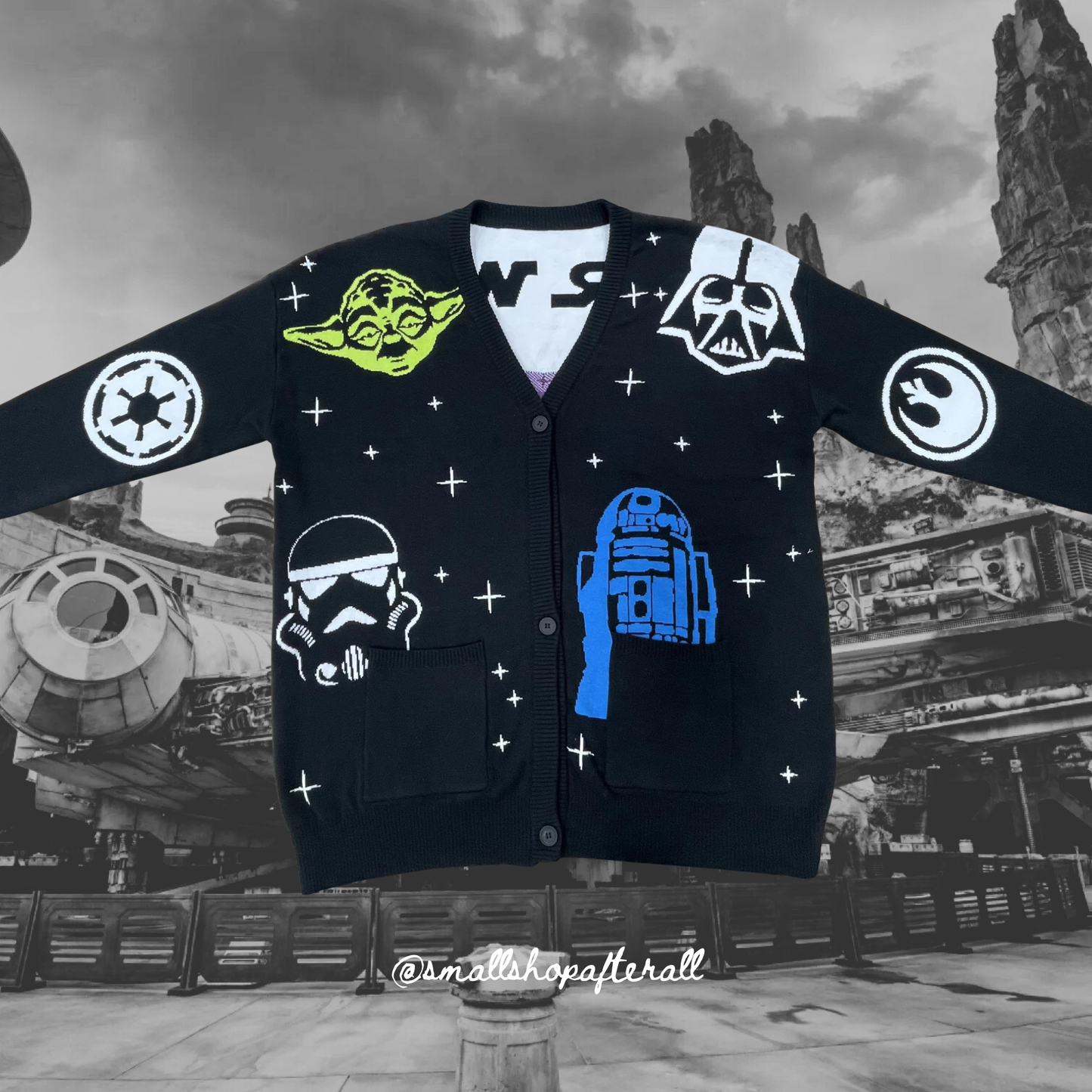 *PRE-ORDER The Force Cardigan — slight oversize fit. 6-8 week TAT, estimated early April!