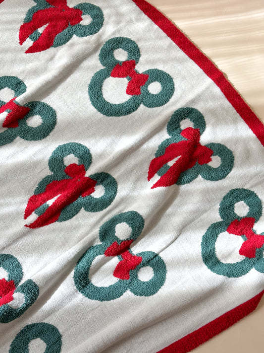 Wreath Blanket *READY TO SHIP