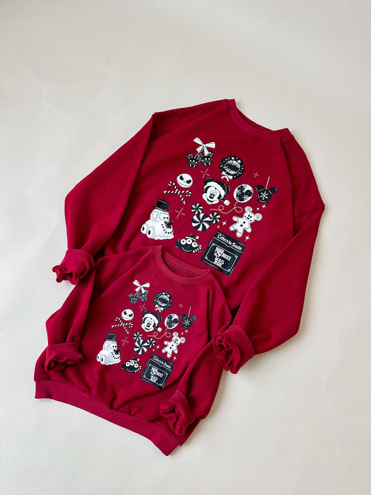 CHRISTMAS VIBES SWEATER *READY TO SHIP