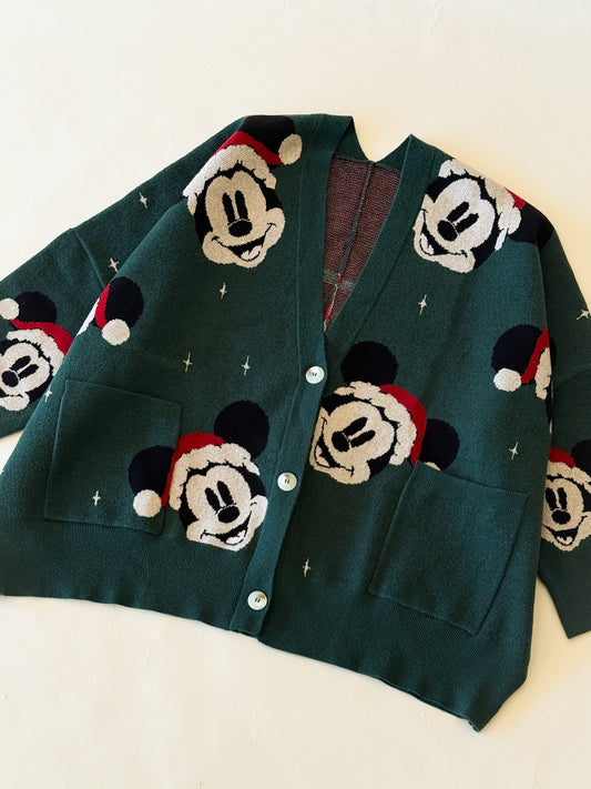 Santa VERY Oversized Cardigan *READY TO SHIP (beginning on 4/22)