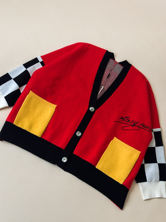 The Checker Cardigan VERY OVERSIZED *READY TO SHIP
