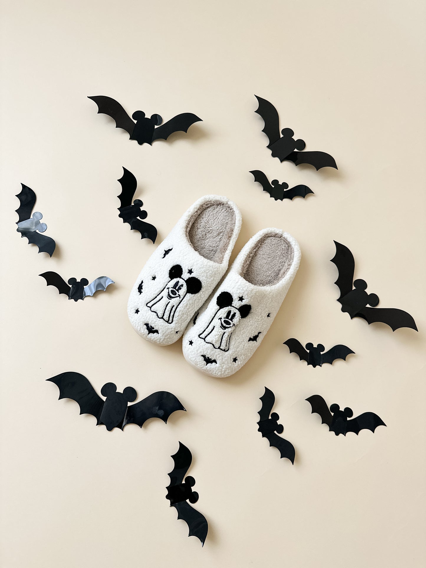 Ghost Slippers *READY TO SHIP (runs smaller)