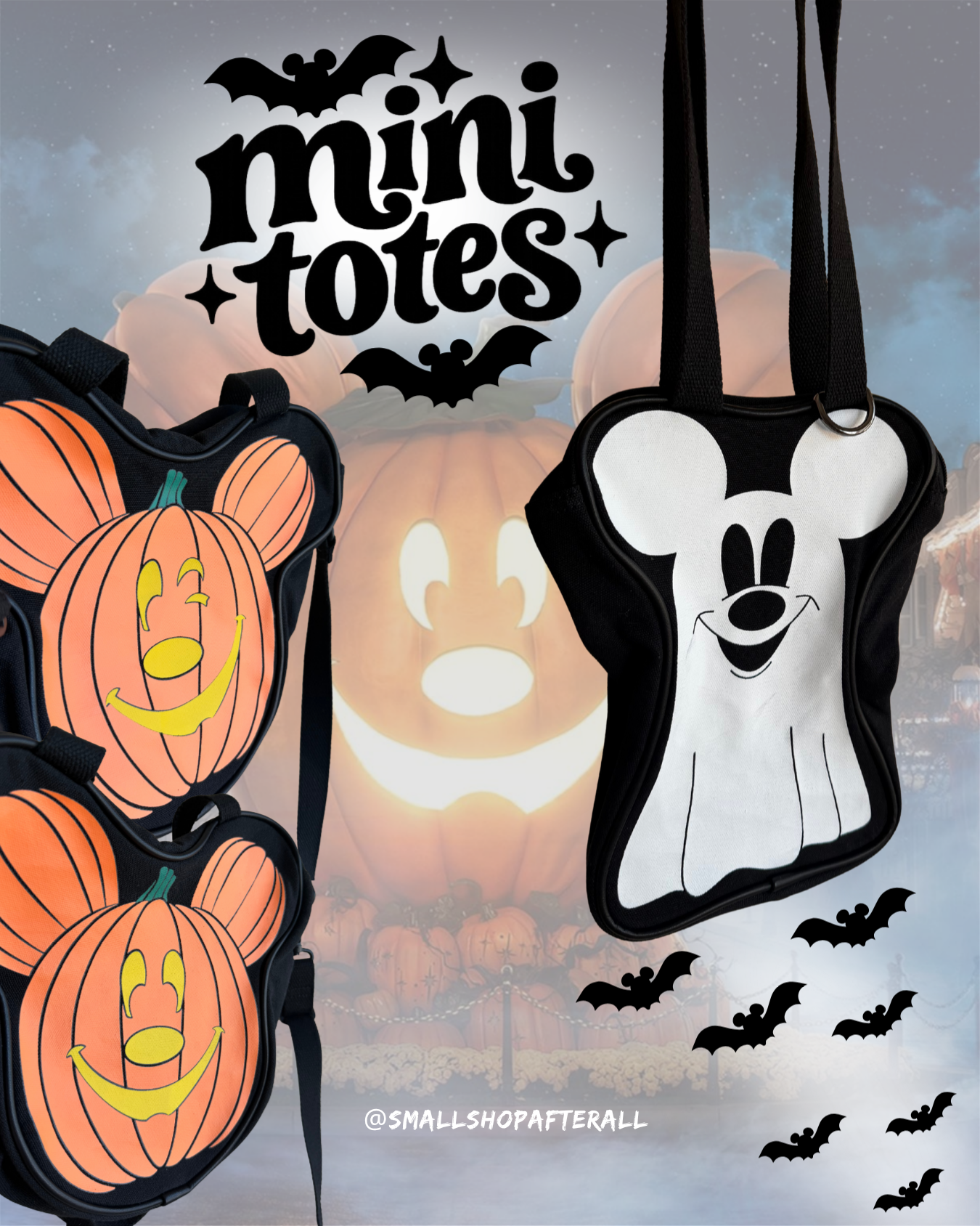 *PRE-SALE* Halloween Mini Tote (estimated arrival early/mid August)