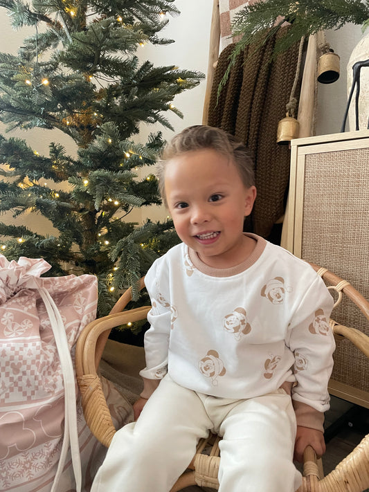 Neutral Santa Sweater *READY TO SHIP
