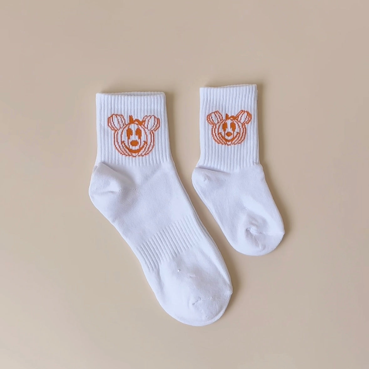 Single Pair Pumpkin Sock