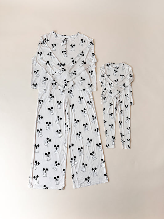 Ghostie PJs Kids + Adults