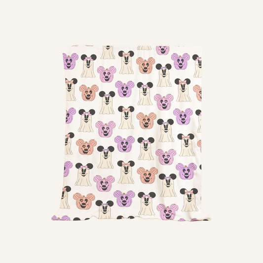 Girly Boo Minky Blanket