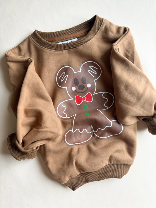 Gingerbread Sweater Kids + Adult *READY TO SHIP