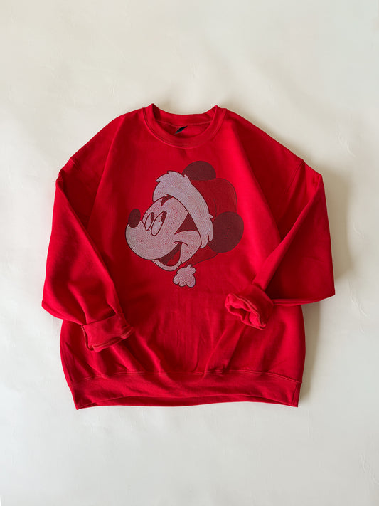 Jeweled Santa Sweater *MADE TO ORDER estimated shipping 2 weeks