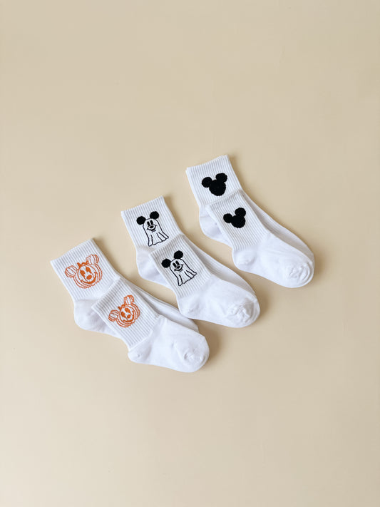 3 Pack Spooky Socks