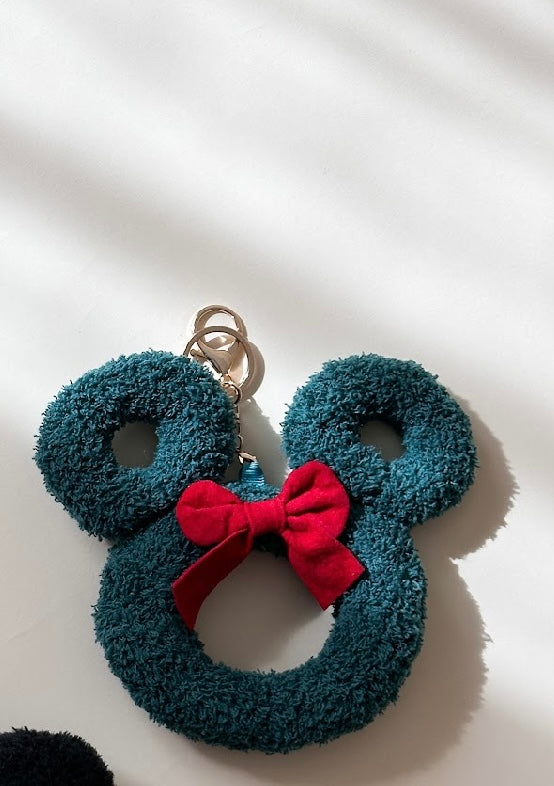 Wreath Bag Charm *READY TO SHIP