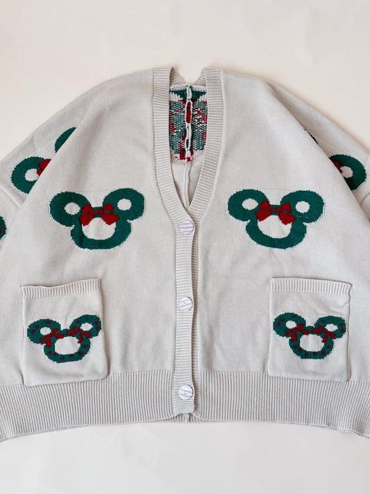 Wreath Cardigan *READY TO SHIP